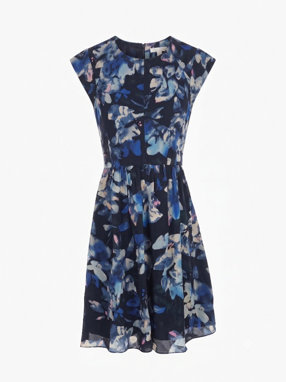 Rebecca Taylor 100% Silk Floral Mini Dress - Size 2